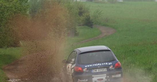 Testy V10 Rally Team i Tomasza Harczuka